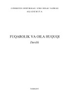 Microsoft Word - 2018-O.Oqyulov Fuqarolik va oila huquqi Darslik.rtf