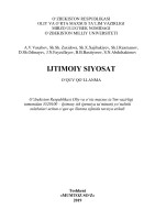 +Ижтимоий сиёсат