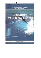 +Iqtisodiy  tahlil  va  audit