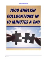 1000 English Collocations in 10 Minutes a Day (1)