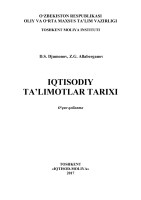 iqtisodiy_talimotlar_tarixi D.Djuminov