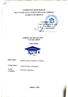 Xorijiy til (Iqtisod) 1-kurs sirtqi